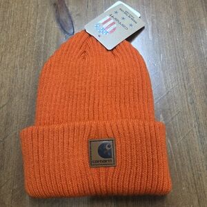 Carhartt Vibrant Orange Knit Hat